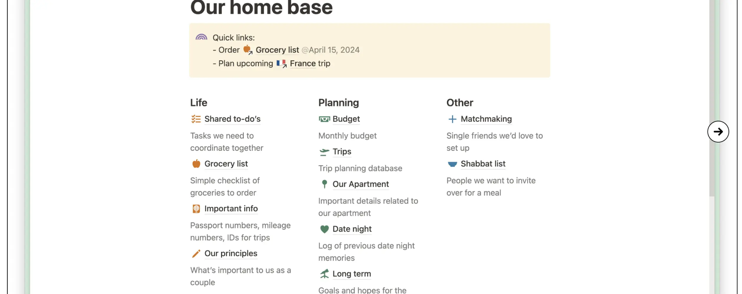 Couple's Home Base Hero