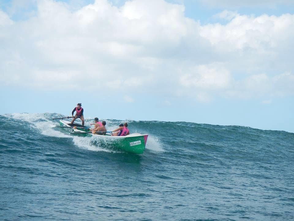 Surfboat rowing