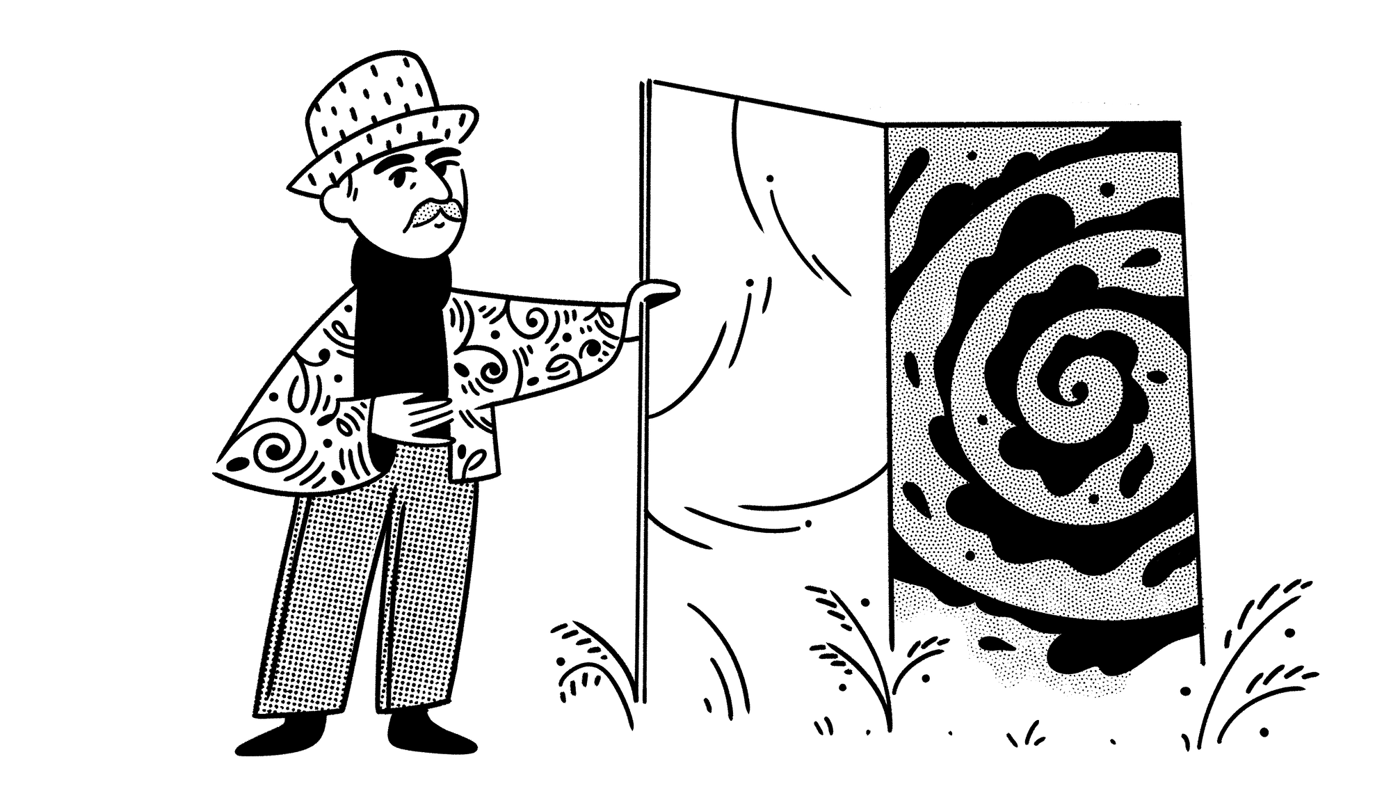 Howard Rheingold illustration