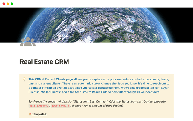 Real Estate CRM